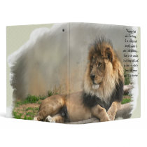 Wildlife Lovers The Lion binders by WildByDezign Wildlife Lovers The Lion binders