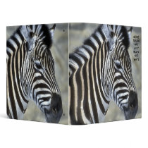 Wildlife Lovers Zebra Art binders