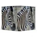 Wildlife Lovers Zebra Art Vinyl Binder