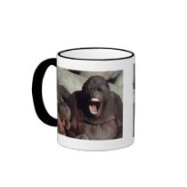 Wildlife Set - Primates 1 mugs by MuseMagic Wildlife Set - Primates 1 mugs