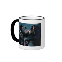 Wildlife Set - Primates 6 mugs by MuseMagic Wildlife Set - Primates 6 mugs