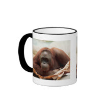 Wildlife Set - Primates 7 mugs by MuseMagic Wildlife Set - Primates 7 mugs