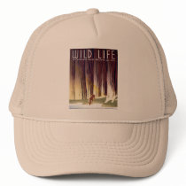 Wildlife WPA Poster (Deer) Trucker Hat