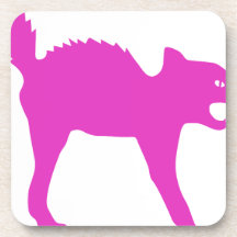 wildly pussy cat game cat kätzchen mieze cat beverage coaster