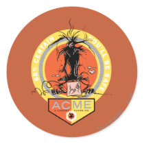 Wile E Coyote Acme - 68% Certain You'll Be Safe Round Sticker