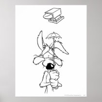 Wile E Coyote Acme Products Print