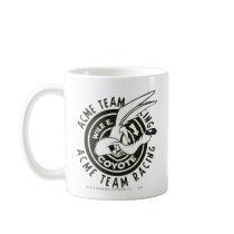 Wile E. Coyote Acme Team Racing B/W Mug