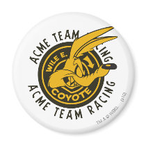 Wile E. Coyote Acme Team Racing Fridge Magnets