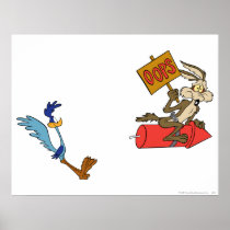 Wile E Coyote and Road Runner Acme Products 5 2 Posters