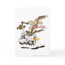 Wile E. Coyote Crazy Glance Card