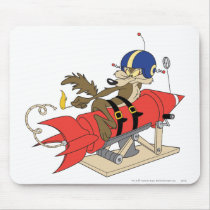 Wile E. Coyote Launching Red Rocket Mousepads