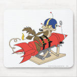 Wile E. Coyote Launching Red Rocket Mousepads