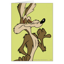 Wile E. Coyote Looking Proud Cards