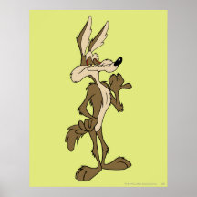 Wile E. Coyote Looking Proud Poster