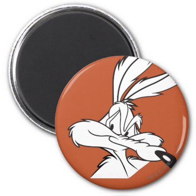 Wile E. Coyote Looking sneaky magnets