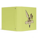 Wile E. Coyote Pleased Head Shot 3 Ring Binder