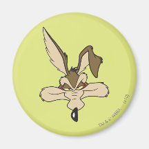Wile E. Coyote Pleased Head Shot Fridge Magnets