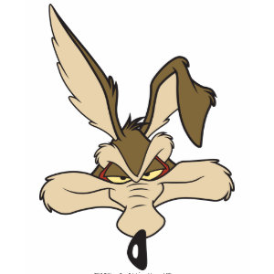 Wile E. Coyote Pleased Head Shot shirt