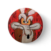Wile E Coyote Red Fury Pinback Button