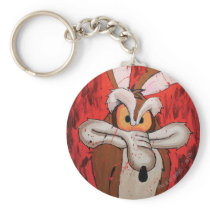Wile E Coyote Red Fury Keychain