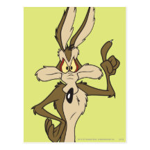 Wile E. Coyote Standing Tall Post Card