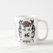 Wiley Family Coat of Arms Mug