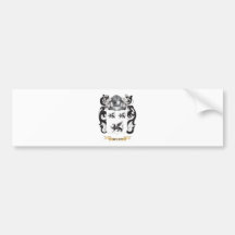 Wiley Family Crest (Coat of Arms) Bumper Stickers