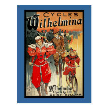 Wilhamena Cycles Post Cards
