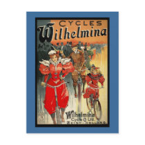 Wilhamena Cycles postcards