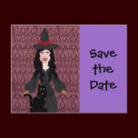Wilhelmina and  Friend, Save the Date postcards