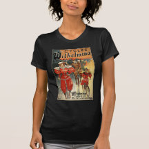 Wilhelmina Cycles Victorian Bicycle Advertising Tshirt