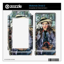 Wilhelmina with ball by Lovis Corinth Motorola Droid 2 Skin