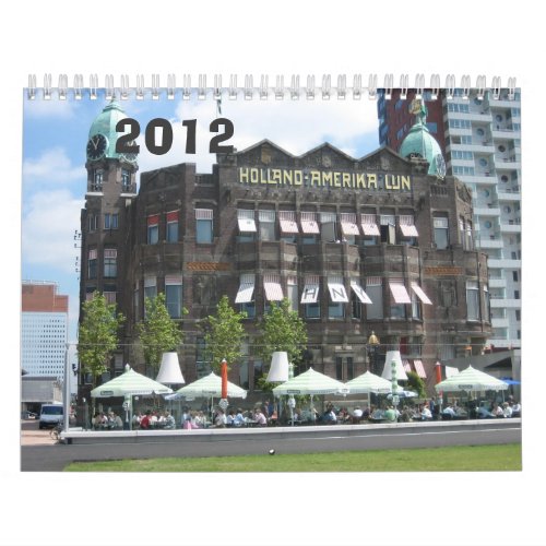 Wilhelminakade 2012 wall calendar