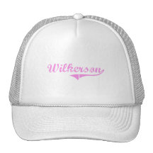 Wilkerson Last Name Classic Style Trucker Hat