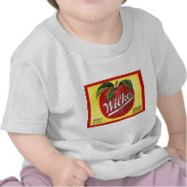 Wilko Brand Apples Vintage Label Shirts