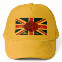 Will and Kate 2011 Limited Edition Commemorative Trucker Hats