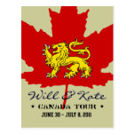 Will and Kate CANADA Tour Postcard