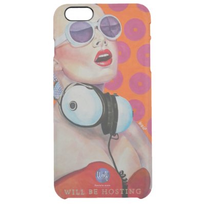 Will be Hosting - Dare to be Square Clear iPhone 6 Plus Case