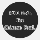 will code for chinese food stickers