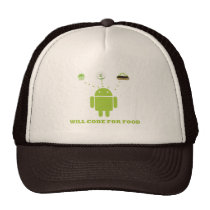 Will Code For Food (Android Software Developer) Trucker Hats