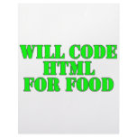 Will Code HTML For Food Letterhead Template