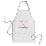 Will Cook For Handbags Apron