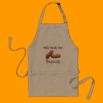 Will Cook For Peanuts Apron