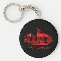 Will Divide 3D Logo Key Chain.