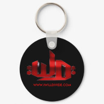 Will Divide 3D Logo Key Chain. keychains