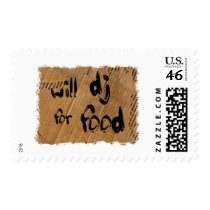 Will DJ For Food postage