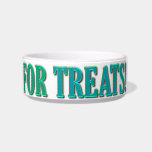 Will Do Tricks For Treats Cat Water Bowls