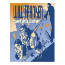 Will Franken Good Luck Post Card