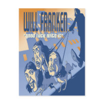 Will Franken Good Luck Post Card