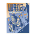 Will Franken Good Luck Post Card